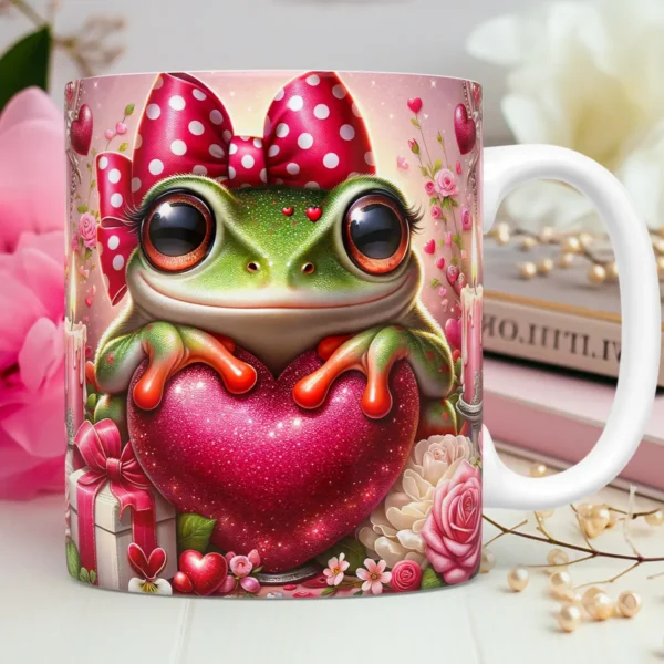 Pacote Premium: Art Design para Canecas 3D Dia dos Namorados