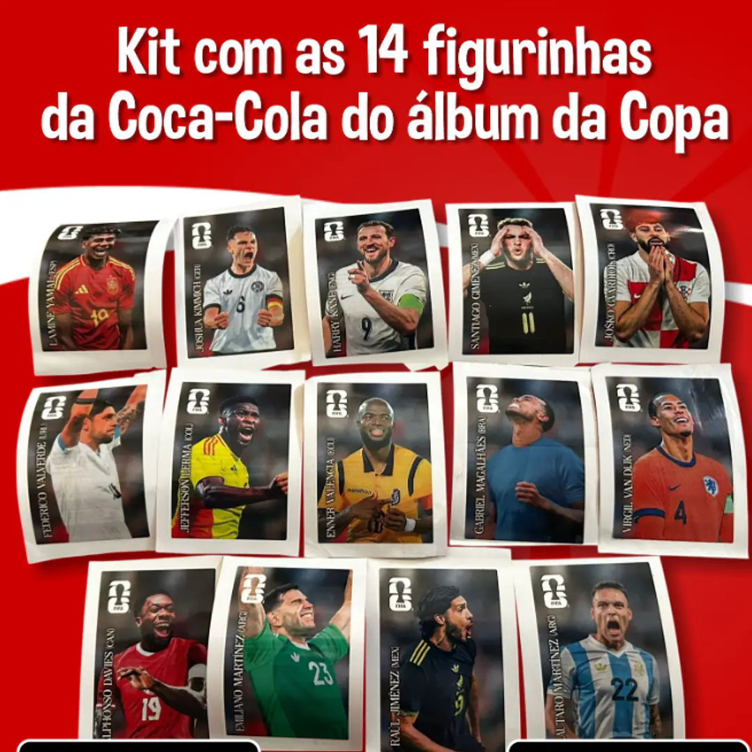 PDF 14 Figurinhas Coca-Cola Copa 2026 Alta Resolução 4 PDF 14 Figurinhas Coca-Cola Copa 2026 Alta Resolução