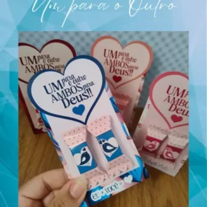 PDF de Card Balinha Um para o Outro - Imprime e Corte