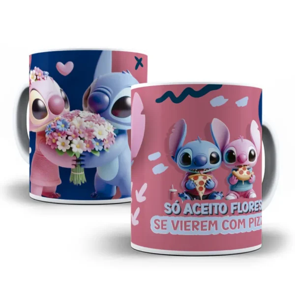 Personalize sua Caneca para o Dia dos Namorados com Stitch