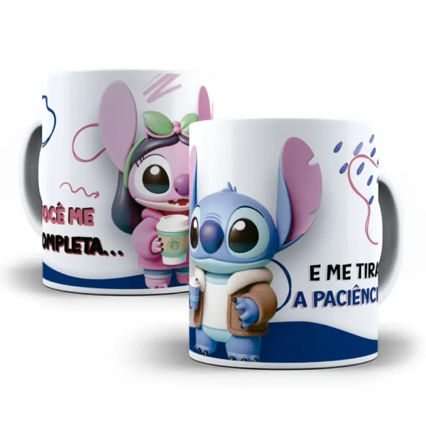 Personalize sua Caneca para o Dia dos Namorados com Stitch