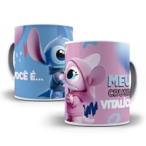 Personalize sua Caneca para o Dia dos Namorados com Stitch