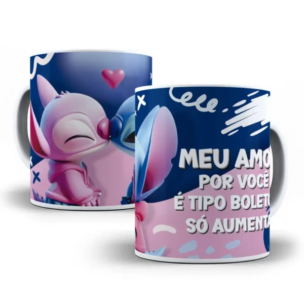 Personalize sua Caneca para o Dia dos Namorados com Stitch