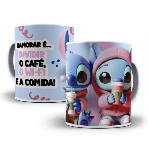 Personalize sua Caneca para o Dia dos Namorados com Stitch