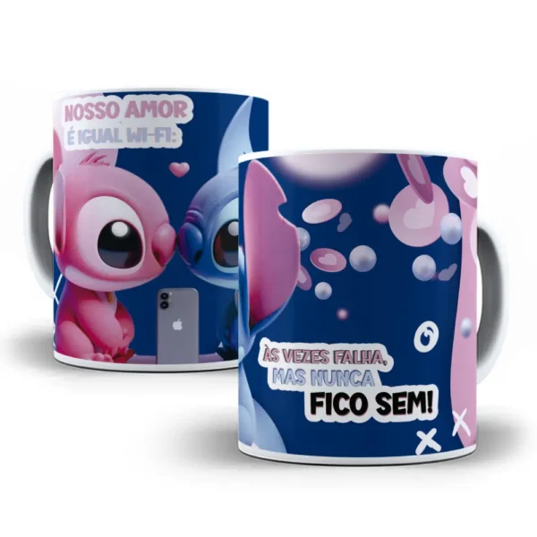 Personalize sua Caneca para o Dia dos Namorados com Stitch