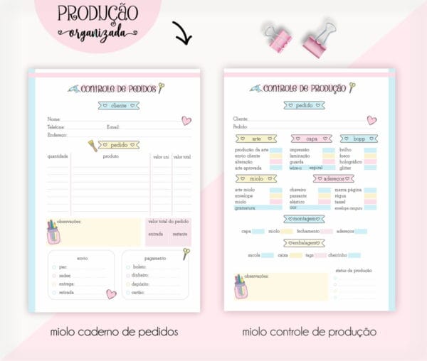 Planner Artesã - Arquivo Digital