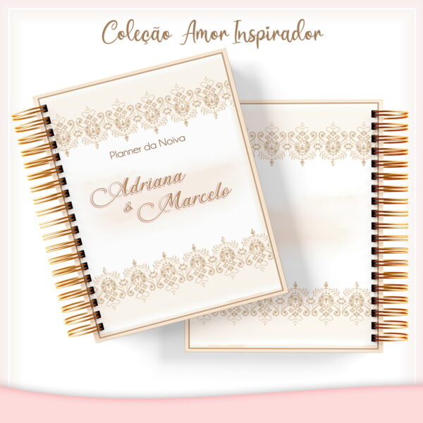 Planner da Noiva Dourado - Arquivo Digital