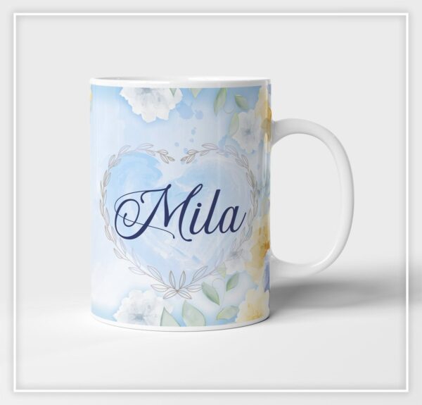 Planner Devocional Azul + Arte para Caneca - Arquivo Digital