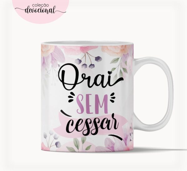 Planner Devocional "Orai sem cessar" - Arquivo Digital