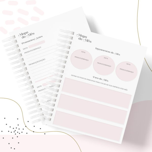 Planner Empreenda Feminino - Arquivo Digital