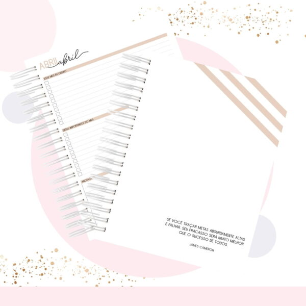 Planner Empreenda Feminino Permanente - Arquivo Digital