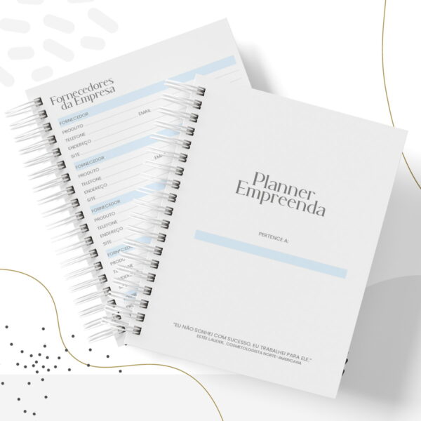 Planner Empreenda Masculino - Arquivo Digital