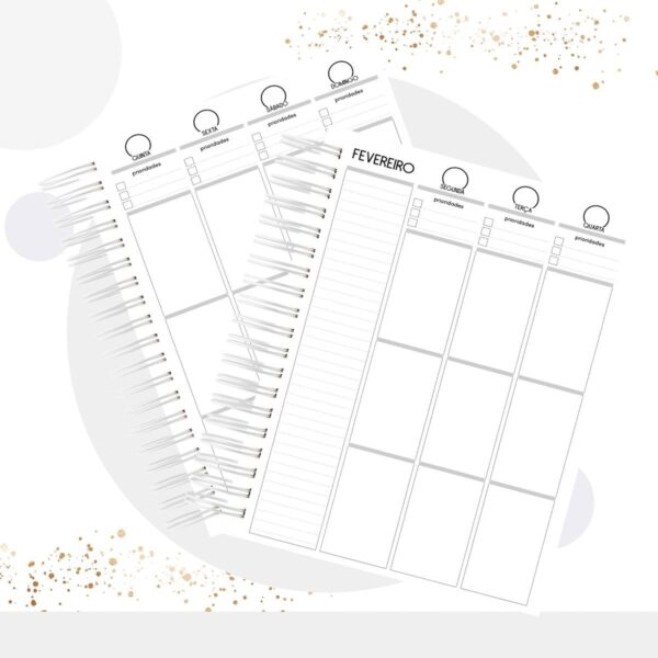 Planner Empreenda Masculino Permanente - Arquivo Digital