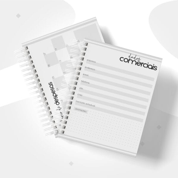 Planner Financeiro Empresas Masculino - Arquivo Digital