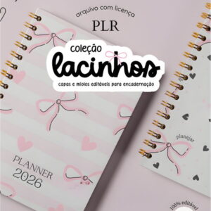 planner infantil lacinhos editavel no canva pro