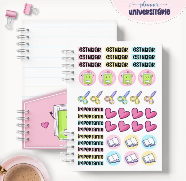 Planner Universitário Mod 03 - Arquivo Digital