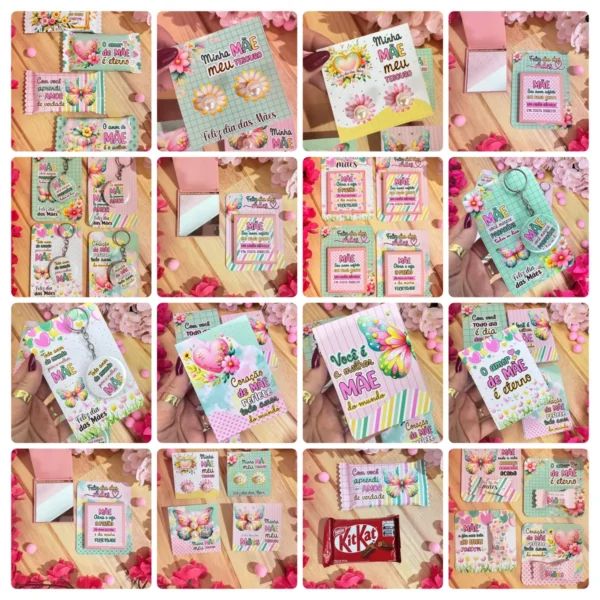 Presentes DIY Mimos para Mães - Arquivos PDF