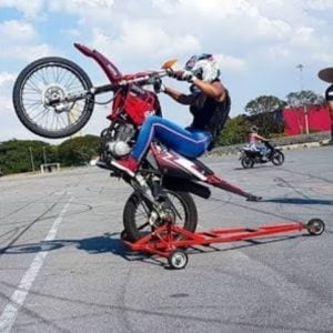 Projeto Em Pdf Aparelho Aprender Empinar Puxar Grau De Moto