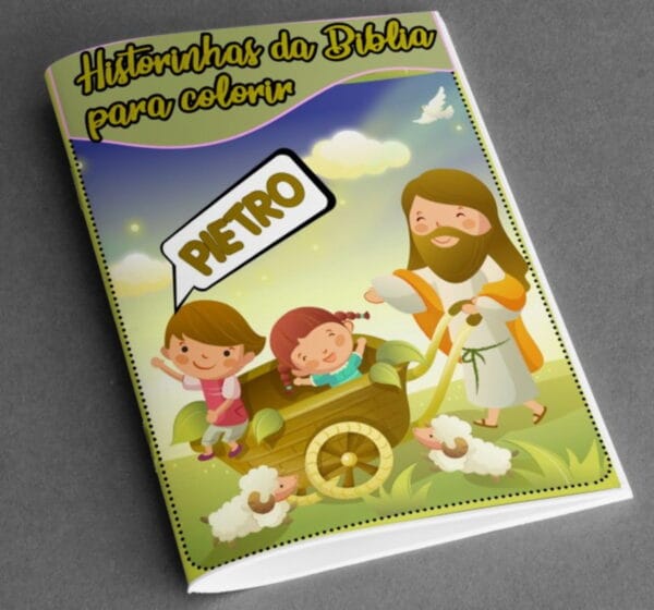 Revistinha Colorir Historinhas da Bíblia - Arquivo Digital