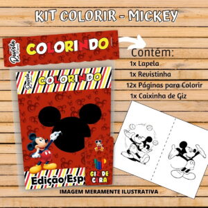 revistinha de colorir mickey digital em pdf e studio