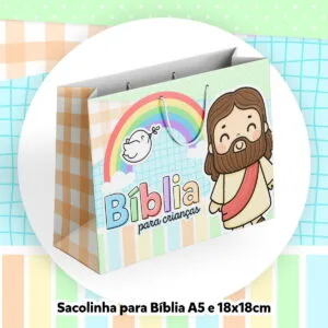 Sacolinhas Bíblia Infantil - Arquivo Digital