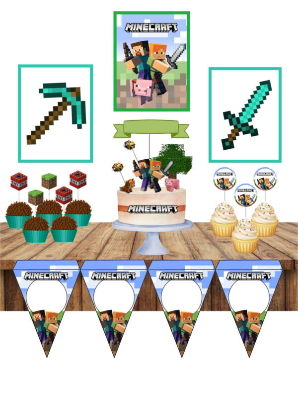 Só um bolinho Minecraft - Arquivo Digital