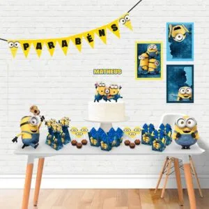 Só Um Bolinho Minions - Arquivo Digital 26 Só Um Bolinho Minions - Arquivo Digital