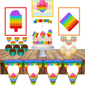 Só Um Bolinho Pop It - Arquivo Digital