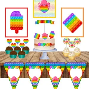 Só Um Bolinho Pop It - Arquivo Digital