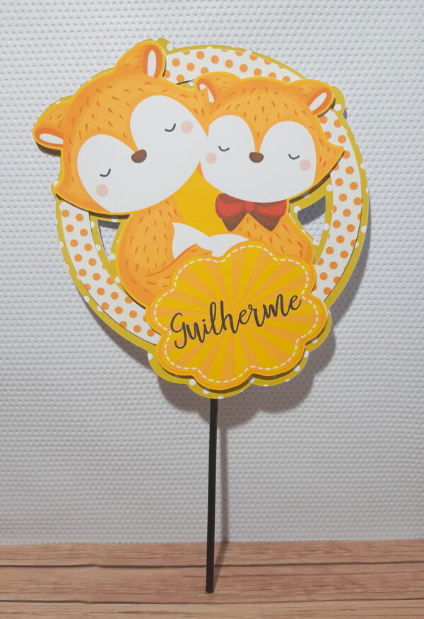 Só um bolinho Raposinha Cute - Arquivo Digital