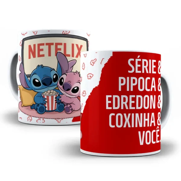 Stitch em Canecas: 14 Designs Românticos para Sublimação