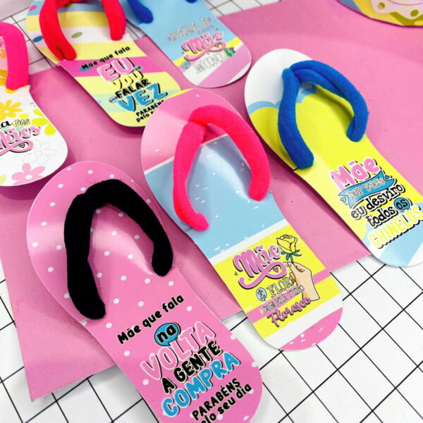 Tag Xuxinha Chinelinhos Dia das Mães Studio e pdf
