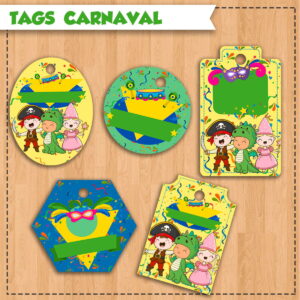 tags de carnaval infantil para imprimir em png e pdf
