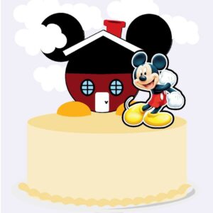 Topo Bolo Mickey Camadas - Arquivo Digital