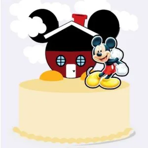 Topo Bolo Mickey Camadas - Arquivo Digital 9 Topo Bolo Mickey Camadas - Arquivo Digital