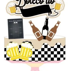 Topo de Bolo Boteco - Arquivo Digital