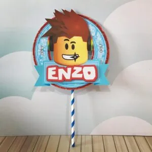 Topo de Bolo Roblox - Arquivo Digital 19 Topo de Bolo Roblox - Arquivo Digital