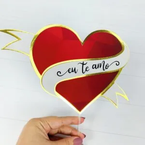 Topos de Bolo Dia dos Namorados - Arquivo Digital 25 Topos de Bolo Dia dos Namorados - Arquivo Digital