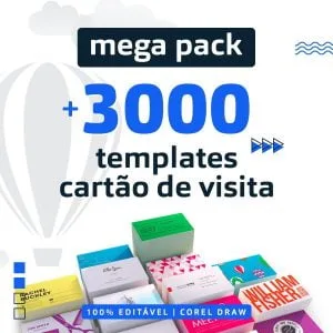 Ultra Pack +3000 Cartão De Visita Arte Final Modelos Vetores